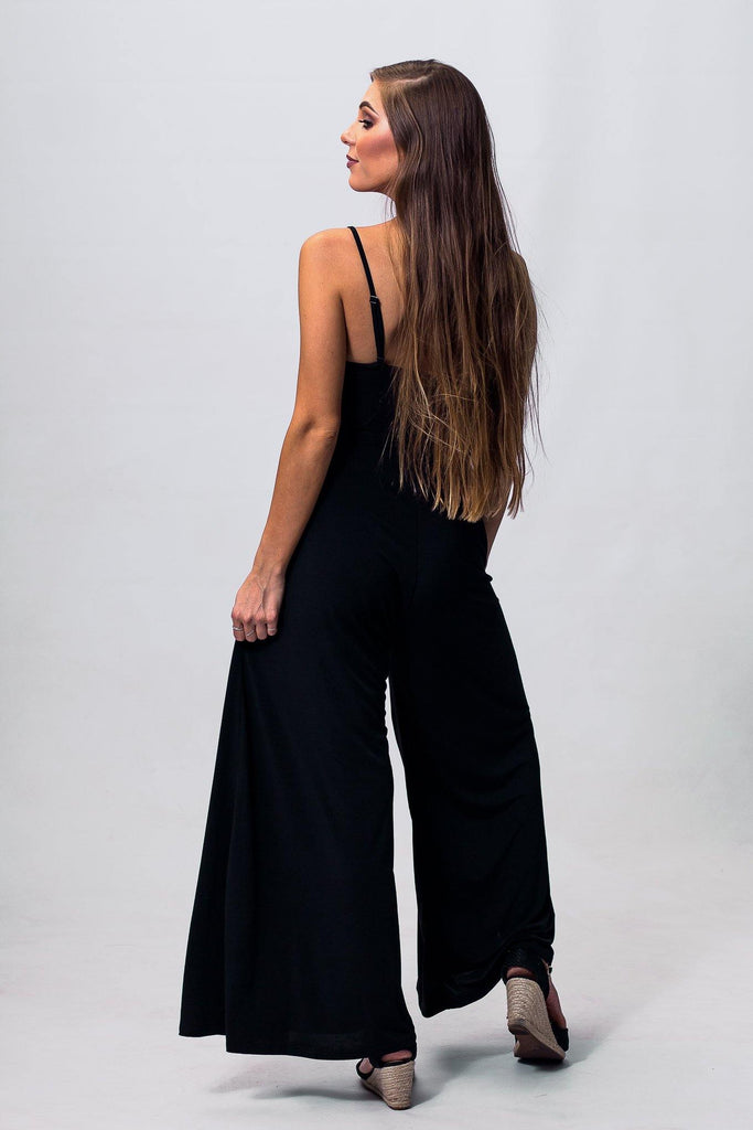 Wide-Leg Black Jumpsuit from Differently South Africa